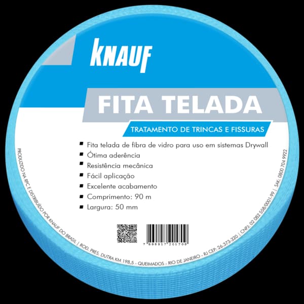 Fita Telada Azul 90m - Knauf