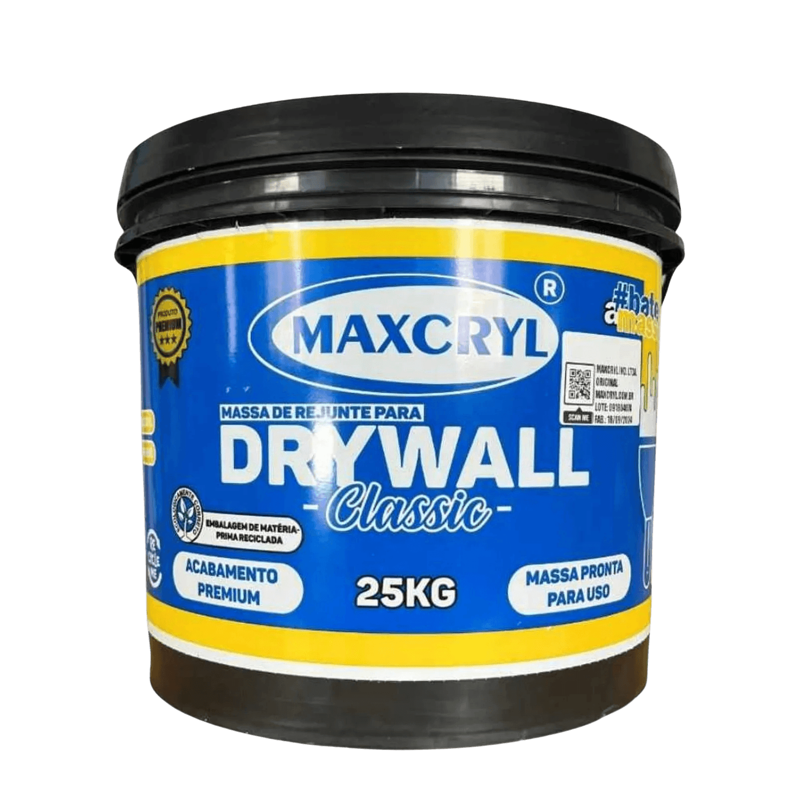 Massa Para Drywall - Maxcryl 25Kg
